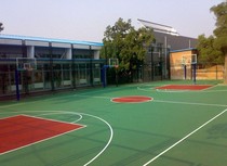 PU basketball court PU court Silicon PU basketball court Silicon PU court acrylic court golden Sheng