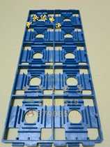 Universal chip tray gold-plated foot tray material tray anti-static ic tray multifunctional chip tray