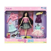 The secret doll of South Korea imported beads dress up fashion Princess girl dress up wardrobe toys