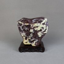 Exquisite Qingtian Zhou Village Xianglong Egg Stone Engraving Pendulum Piece Natural Craft Genuine Products Ancient Rui God Beast and Peace Praying for Faith