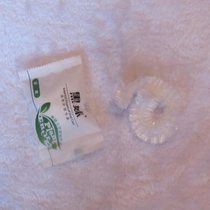 Hotel hotel rooms disposable black girl new shower cap strip shower cap into a box