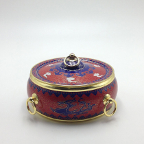 Induction cooker Jingtai blue copper hot pot pure red copper single hot pot small hot pot beating side stove for dining hot pot fattening hot pot