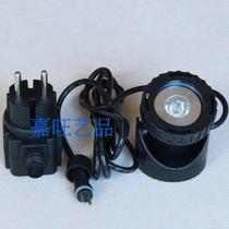 Pool garden rockery aquarium fish tank background landscaping underwater Waterproof high power LED lamp spotlight amphibious