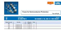 siba Fusible NH00-100 125 160 200A 690 700V gRL gS (20 209 34 100 