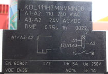 KOL111H7MNVMN00 SAIA single function Time relay