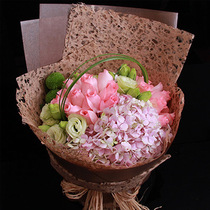 Birthday Beijing Flowers Express Flower Express Beijing Flower Shop City Send Flower Hydrangea Pink Rose Eugrandiflorum