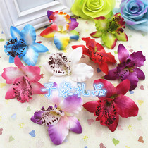Simulated orchid Phalaenopsis Thai orchid flower DIY hat decorative flower