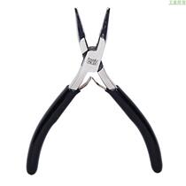 Original imported sharp pliers stainless steel with teeth pointed nose pliers mirror steel with teeth tip nose pliers 5 inch electronic pliers