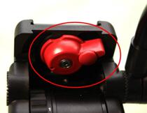 Turis accessories V12 V11 V8 Turis pan tilt accessories quick plate Red Zipper screw