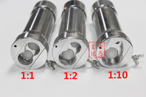 Flashlight pneumatic AB glue gun AB glue valve AB dispensing syringe two-component glue gun 1:1 2:1 10:1