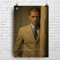 Wentworth Miller poster to write true European and American movie stars Wentworth Miller Beauty Drama Jailbreak Stars Hang