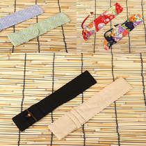 Folding fan cover cloth surface Japanese fabric and fan bag and fan cover fan accessories Japanese fan bag 6 inch 7 inch