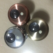 Metal doorbell cats eye household two-in-one anti-theft door anti-prying cats eye with doorbell one-piece with back cover anti-peeping