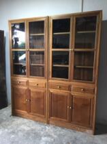 Myanmar teak bookcase Myanmar teak furniture customization