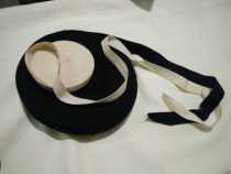 Opera pure cotton thickened eyebrow Le head cap belt Peking Opera bag big head supplies Drama clothing props wrapped gun belt