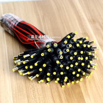 5 5mm2 1 pure copper core DC power cord surveillance camera centralized power supply extension cable connector male 12V24V