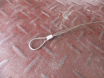 1 2mm wire rope aluminum sleeve Oval aluminum sleeve Single hole aluminum sleeve Aluminum joint Aluminum chuck clip M1 2