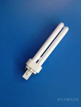  9W10W13W18W Horizontal intubation downlight energy-saving lamp tube 2U two-pin three-primary color energy-saving lamp plug-in tube straight intubation tube