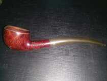 French brand Lacroix pipe pipe smoke end pipe side of the pipe is a little dust