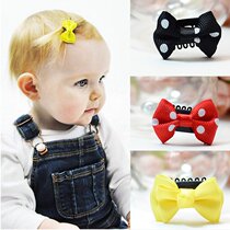 South Korean childrens womens treasure hair accessories Accessories Security Clip Cute Mini Baby Baby Hairpin Butterfly Knot Hairpin