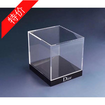 Acrylic jewelry dust cover antique jade gold and silver ornaments dust cover display box display cover display box customization