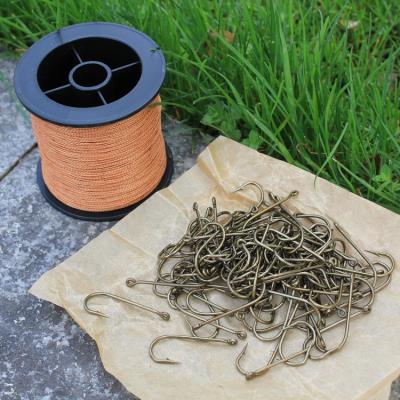 Black Fish Hook High Carbon Steel Fishing Black Fish Black Fish Wire Abrasion Resistant Line Suit Hanging Live Bait Fishing Black Fish Special Traditional Fishing Hook