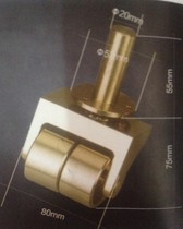 Standard star piano hardware accessories Grand piano casters W-2 Height is 75 Width is: 80