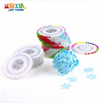 Color positioning needle bead needle disc pearl large head needle hand diy perfuncd paper painting unwoven cloth fixing tool accessories