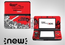 NEW3DS pain machine sticker body sticker protective film NEW 3DS pain sticker Nintendo Super All-Star