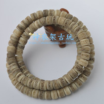 Ancient Play Miscellaneous Essay with Handstring Bracelet Necklace necklace with Tibetan Pearl Buddha Pearl yak Yak Bone Imitation Garba 108