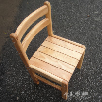 Fashion low stool Oak chair Solid wood backrest chair Childrens stool Toddler stool Shoe stool Solid wood stool