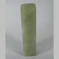 Glass jelly square seal softly and beautifully natural gold stone seal engraving pure craft collection Calligraphy Painting