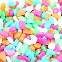 Fish tank landscaping bottom sand luminous stone aquarium setting night Pearl luminous fluorescent stone turtle decoration