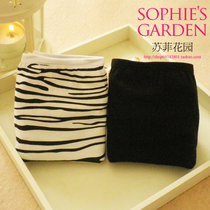 Cotton Culture Lady Briefs Woman 100% Pure cotton Low waist triangular All cotton Sexy fine with swallowed Zebra Mark 0063