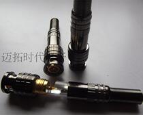 High quality 75-5 BNC welding head American gold-plated black monitoring joint Welded BNC head