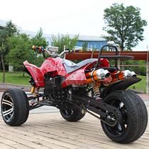 Luxury electric inverted three-wheeled ATV road race drift 60V battery front and rear disc brakes LCD three meters