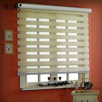 Spring South Rolling Curtain Curtain Finished Curtain Double-layer dimming Curtain Simple Blackout Curtain 1