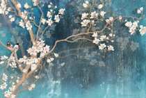 Adult 1000 pieces wooden puzzle 1500 educational toys Custom decorative painting Chinese painting Flower gift Magnolia flower