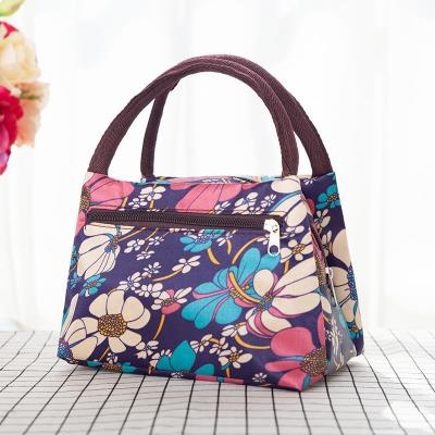 Waterproof hand-held small cloth bag lunch bag mommy bag small square bag lunch bag womens bag cosmetic bag