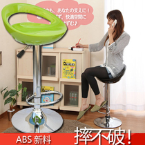 European bar chair Bar chair Lift chair Swivel high stool Fashion simple front desk counter Mobile phone shop business hall