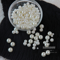 DIY handmade beaded beads ABS acrylic loose beads imitation pearls do not fall skin