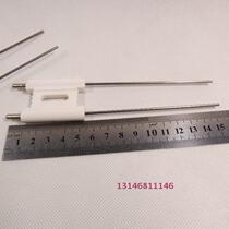Long ceramic fire needle burning machine long head fire rod double head joint joint H-type electrode baking oven ignition needle