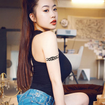 Little fresher tattoo post Maya tattoo patch black totem tattoo patch waterproof LW005 arm wrist tattoo patch