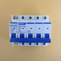 Zhengtai Small breaker NXB-63 4P plus MX OF passive type 220V24V fire air switch
