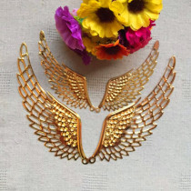 Special Price Ancient Wind DIY Ornament Earrings Accessories Size Number Golden Wings Plume Metal Sheet Hot Sell Promotion Goofa