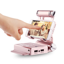 (New shelves] all-in-one with charging treasure 10400 mA lazy stented mobile phone mobile power