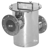 304 stainless steel hair collector filter hair collection basket flange type filter sand cylinder pool equipment