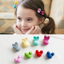 Korean childrens mini small grab clip hair accessories Rabbit small hair grab Korean version of bangs hairpin side claw chuck head accessories