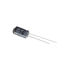 22UF 100V Volume 6 * 11MM electrolytic capacitor (brand new)