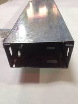 National Standard 60*80*0 8 Cable and wire bridge trough Galvanized bridge Metal weak current bridge trough